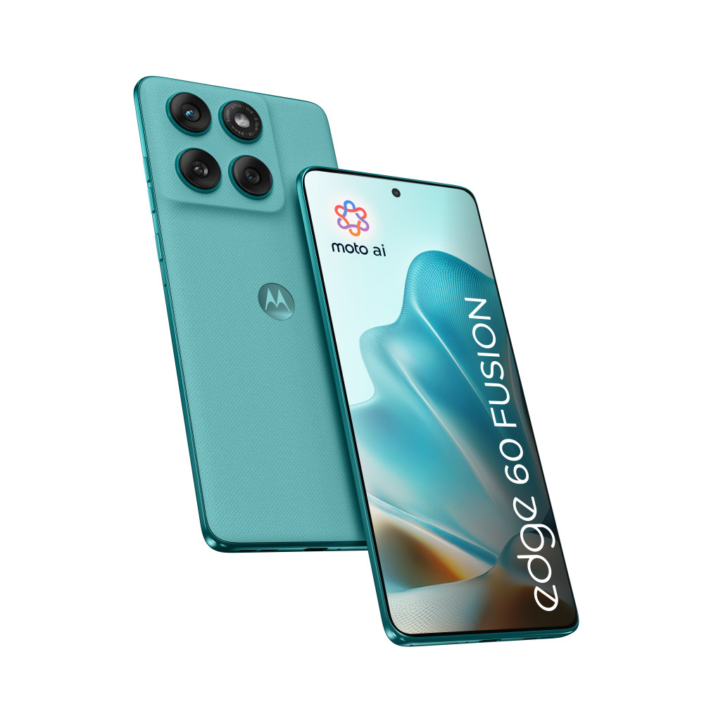 MOTOROLA EDGE 60 FUSION 5G DUAL SIM 6.67" OCTA CORE 256GB RAM 8GB 5G ITALIA AMAZONITE BLUE