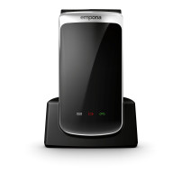 EMPORIA TOUCHSMART.3 4G 3.25" SENIOR PHONE TELEFONO PER ANZIANI TASTO DEDICATO PER WHATSAPP E MESSAGGISTICA VOLUME AUMENTATO 4G 