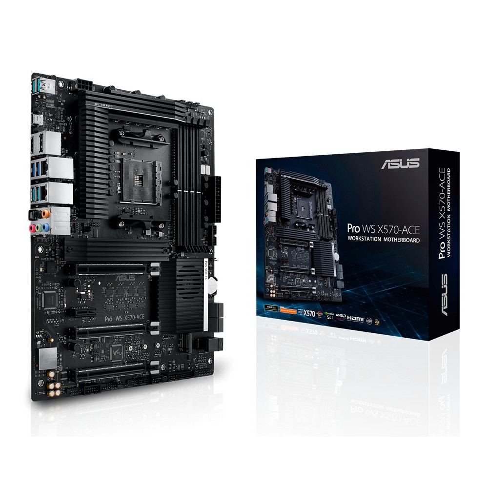 ASUS Pro WS X570-ACE AMD X570 Socket AM4 ATX