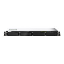 QNAP TS-435XEU NAS Rack (1U) Marvell CN9131 4 GB DDR4 0 TB QNAP QTS Nero, Grigio