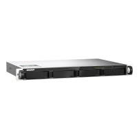 QNAP TS-435XEU NAS Rack (1U) Marvell CN9131 4 GB DDR4 0 TB QNAP QTS Nero, Grigio
