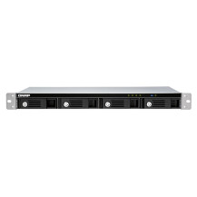 QNAP TR-004U contenitore di unità di archiviazione Box esterno HDD/SSD Nero, Grigio 2.5/3.5"