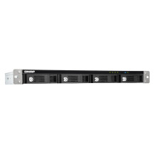 QNAP TR-004U contenitore di unità di archiviazione Box esterno HDD/SSD Nero, Grigio 2.5/3.5"