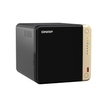 QNAP TS-464 NAS Tower Intel® Celeron® N5095 8 GB DDR4 0 TB QNAP QTS Nero