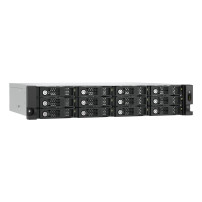 QNAP TL-R1200PES-RP contenitore di unità di archiviazione Box esterno HDD/SSD Nero, Grigio 2.5/3.5"