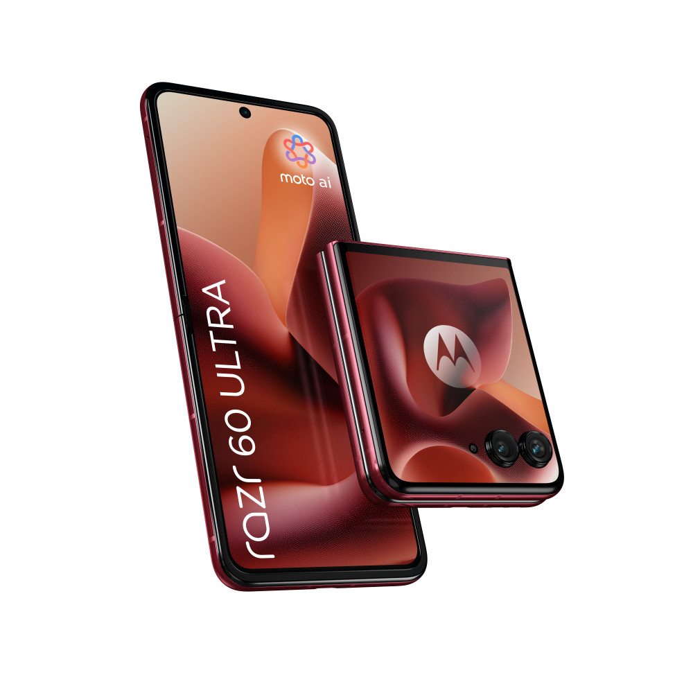 MOTOROLA RAZR 60 ULTRA 5G DUAL SIM 6.96" OCTA CORE 512GB RAM 16GB 5G ITALIA RIO RED
