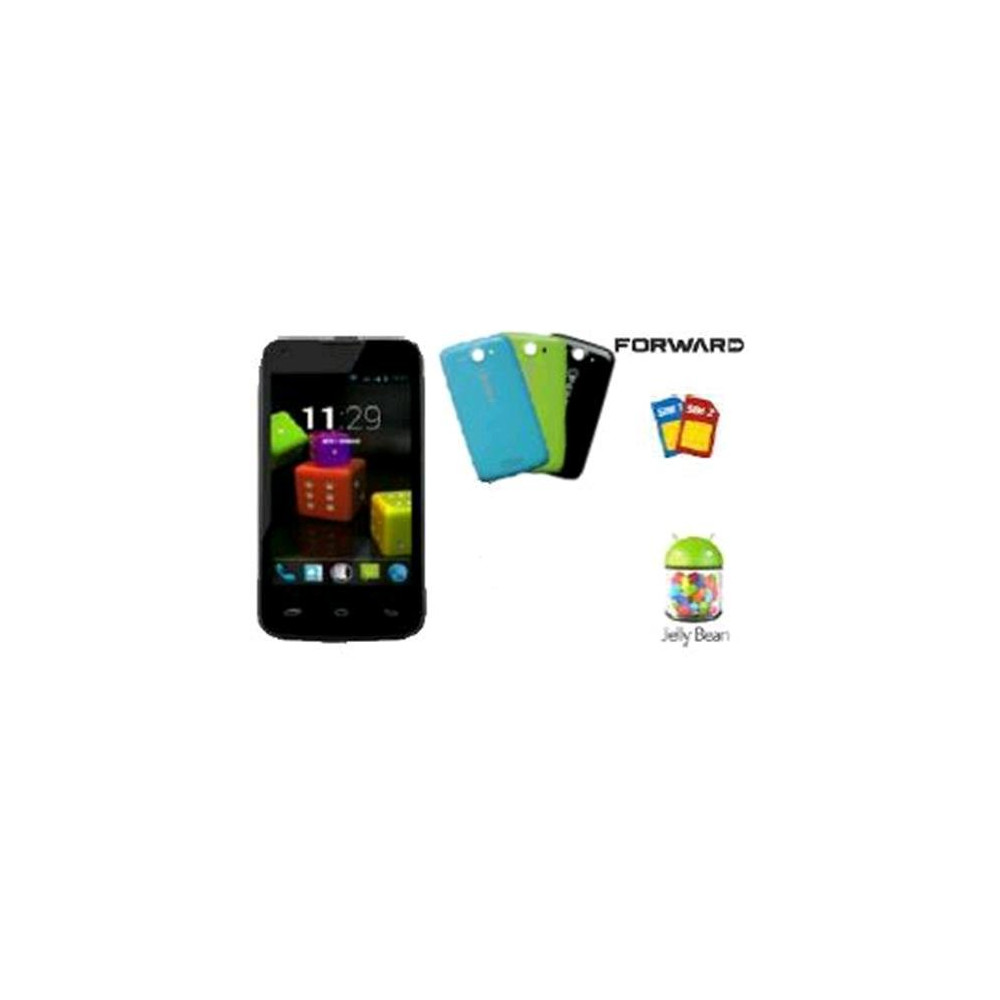 NGM FORWARD SHAKE COLOR DUAL SIM 4" QUAD CORE 3 COVER INCLUSE ITALIA BLACK