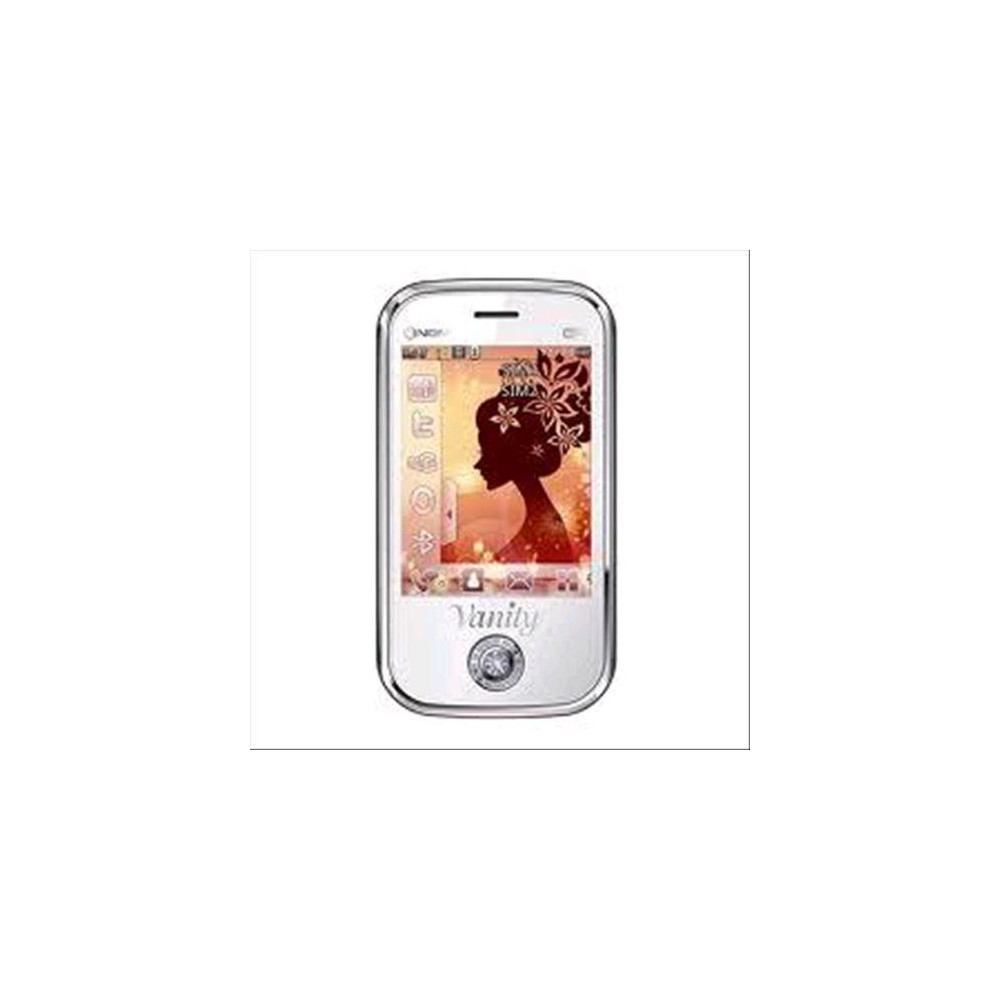 NGM VANITY TOUCH DUAL SIM SWAROVSKI ITALIA WHITE