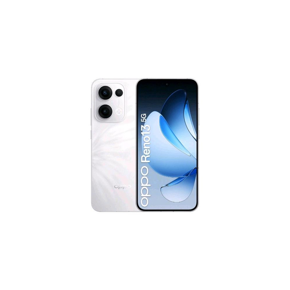 OPPO RENO 13 5G DUAL SIM Ai 6.59" OCTA CORE 256GB RAM 12GB 5G TIM PLUME WHITE