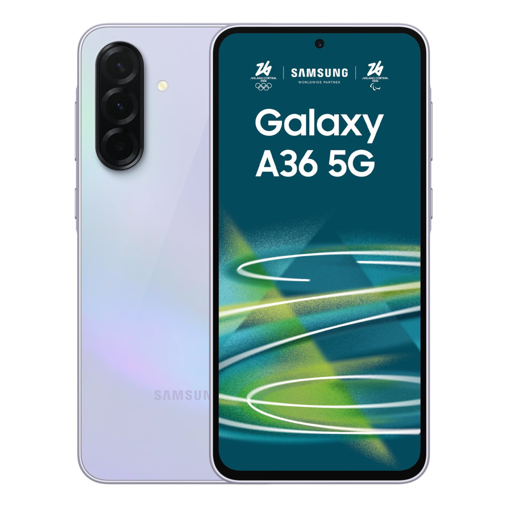 SAMSUNG A366 GALAXY A36 5G DUAL SIM 6.7" OCTA CORE 128GB RAM 6GB 5G ITALIA VIOLET
