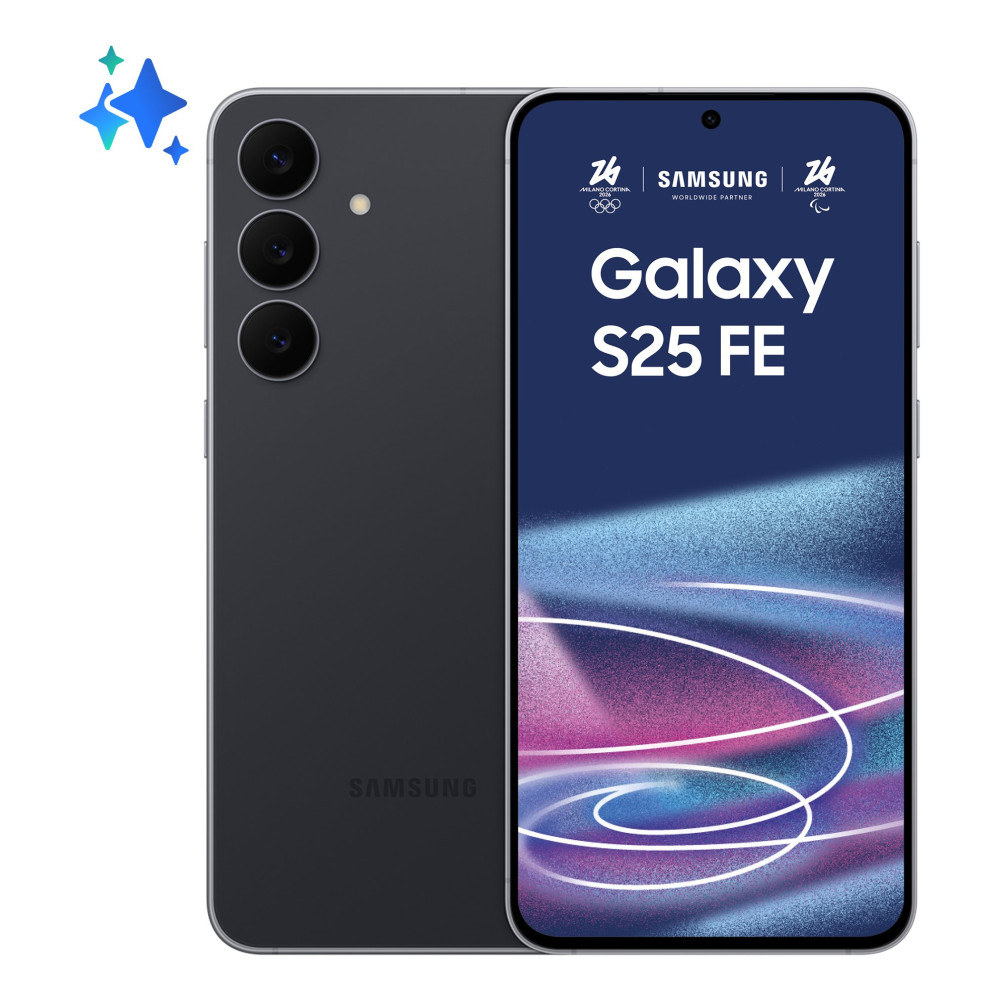 SAMSUNG S731 GALAXY S25 FE 5G DUAL SIM 6.7" OCTA CORE 256GB RAM 8GB 5G ITALIA JETBLACK