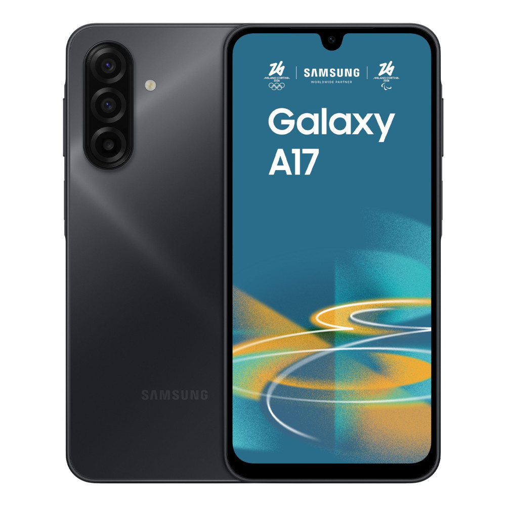 SAMSUNG A175 GALAXY A17 DUAL SIM 6.7" OCTA CORE 256GB RAM 8GB 4G LTE ITALIA BLACK