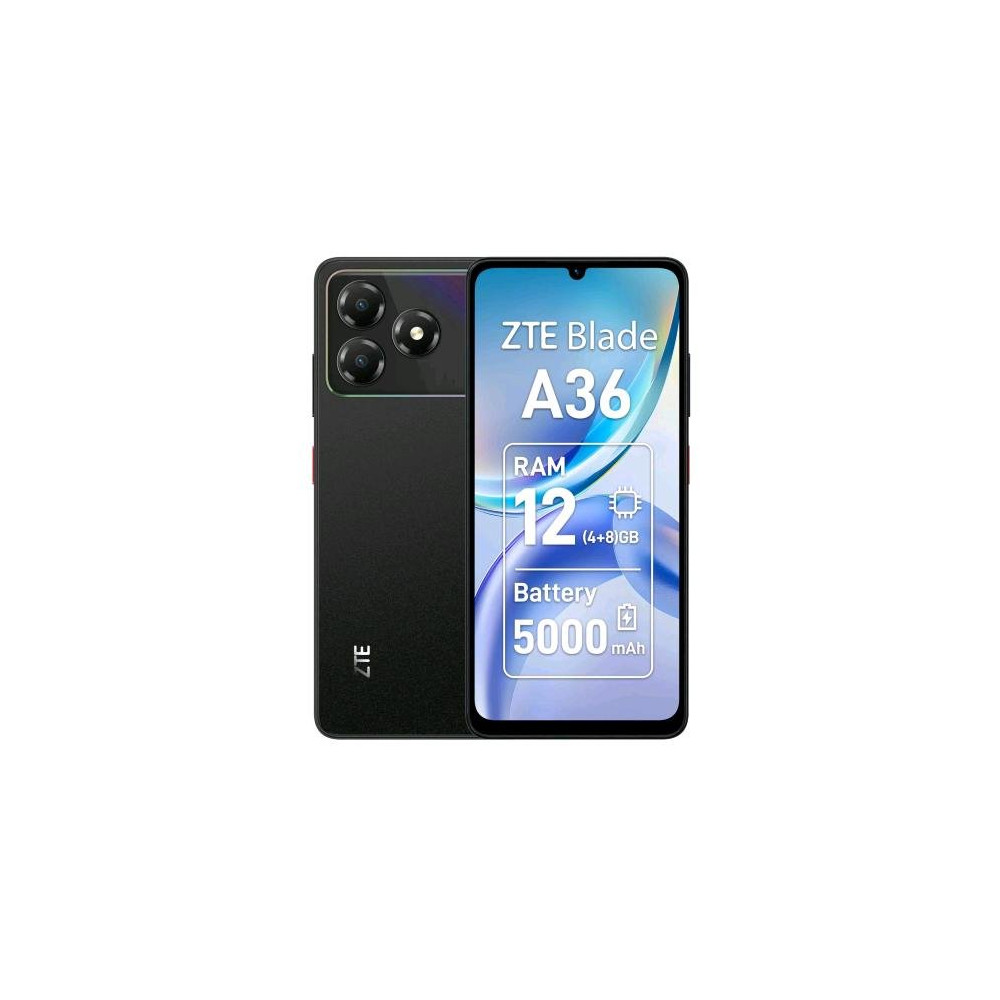 ZTE BLADE A36 DUAL SIM 6.75" OCTA CORE 64GB RAM 4GB 4G LTE EUROPA BLACK