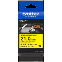 Brother HSe-651E Nastro Nero su giallo