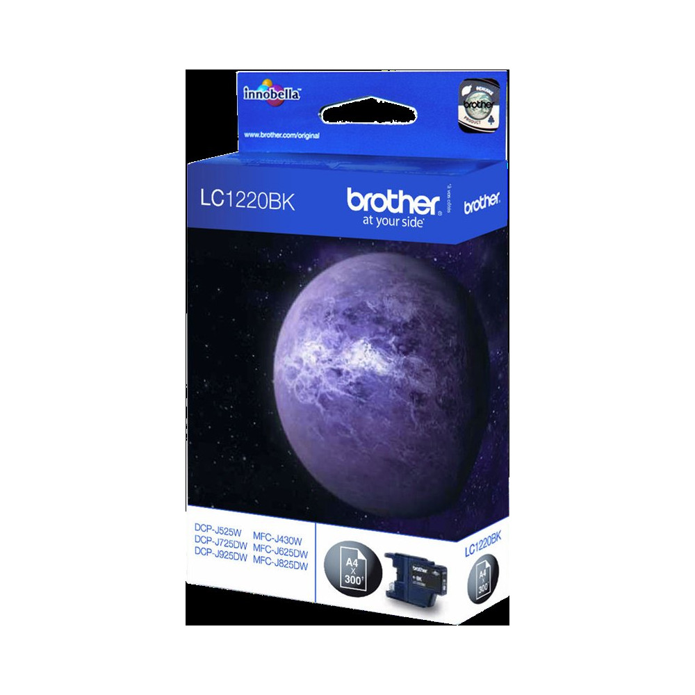 Brother LC1220BK nero Cartuccia d'inchiostro