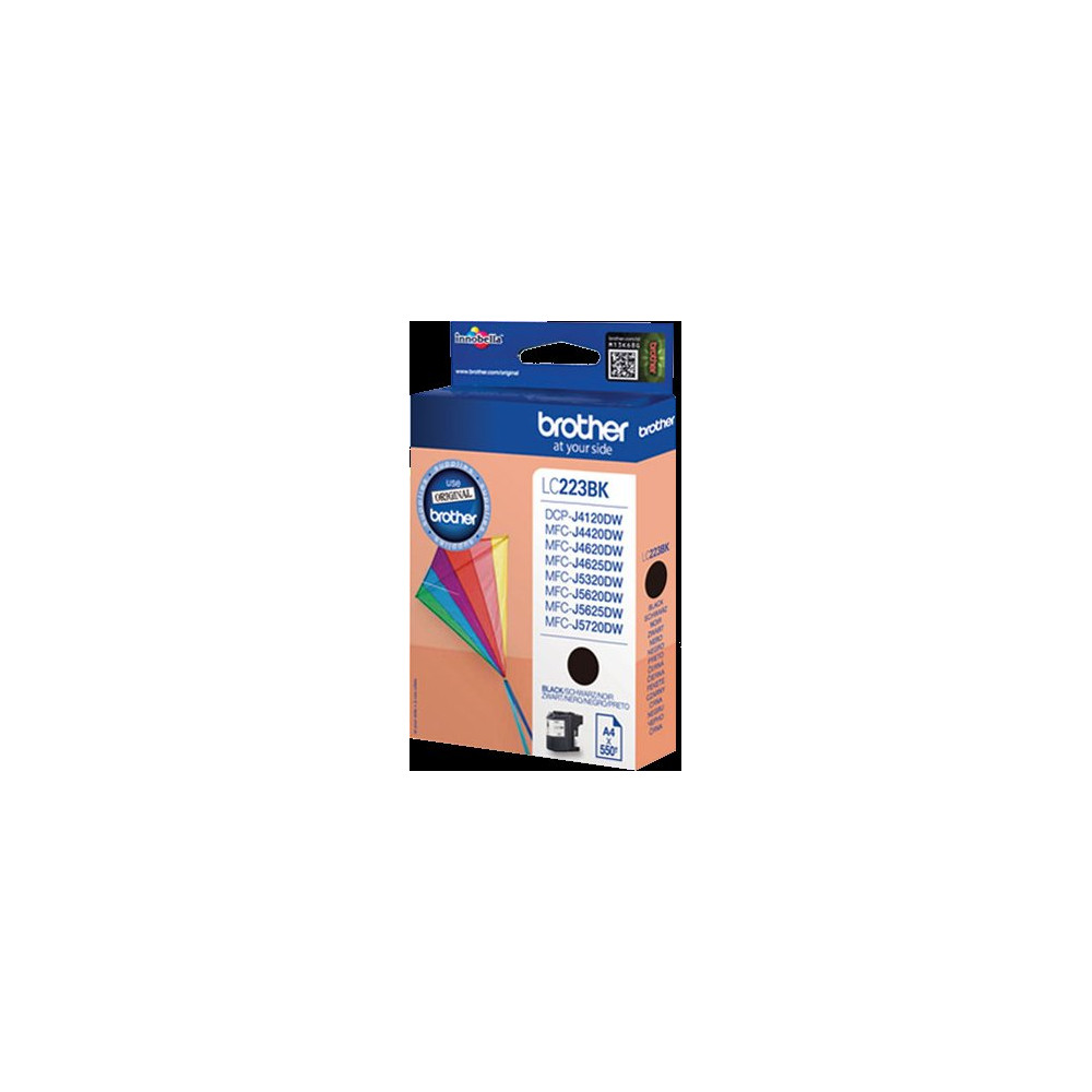Brother LC223BK nero Cartuccia d'inchiostro