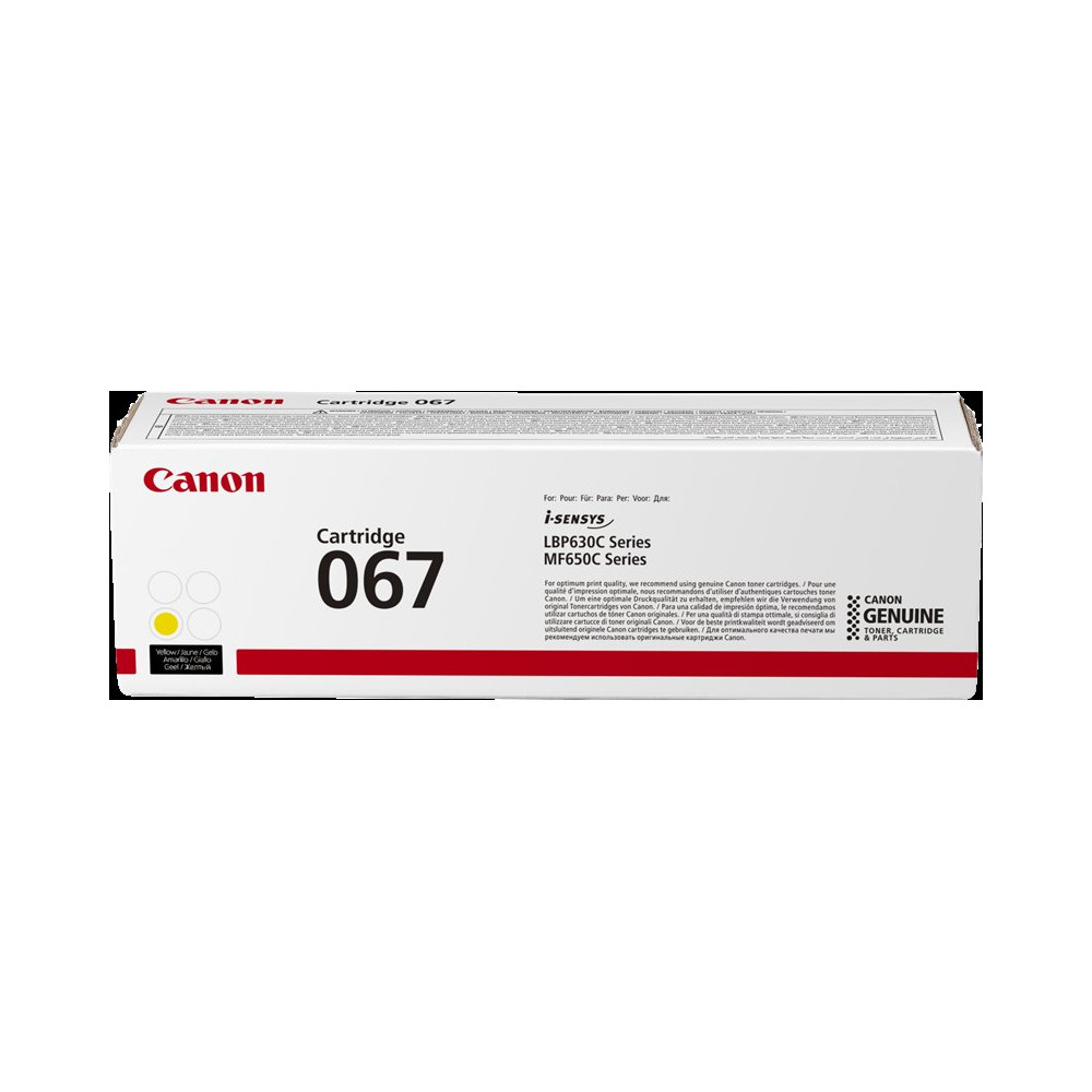Canon 067 y giallo toner (5099C002)