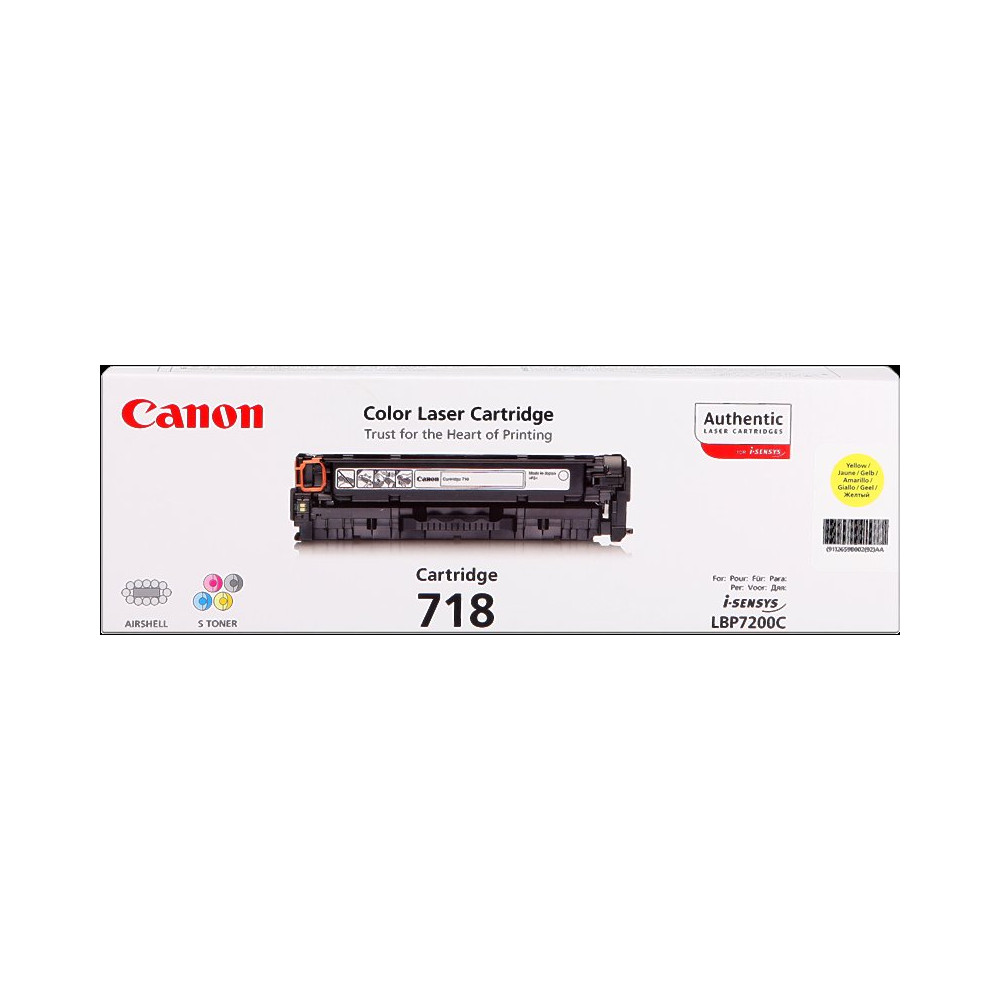 Canon 718 Y giallo toner (2659B002)