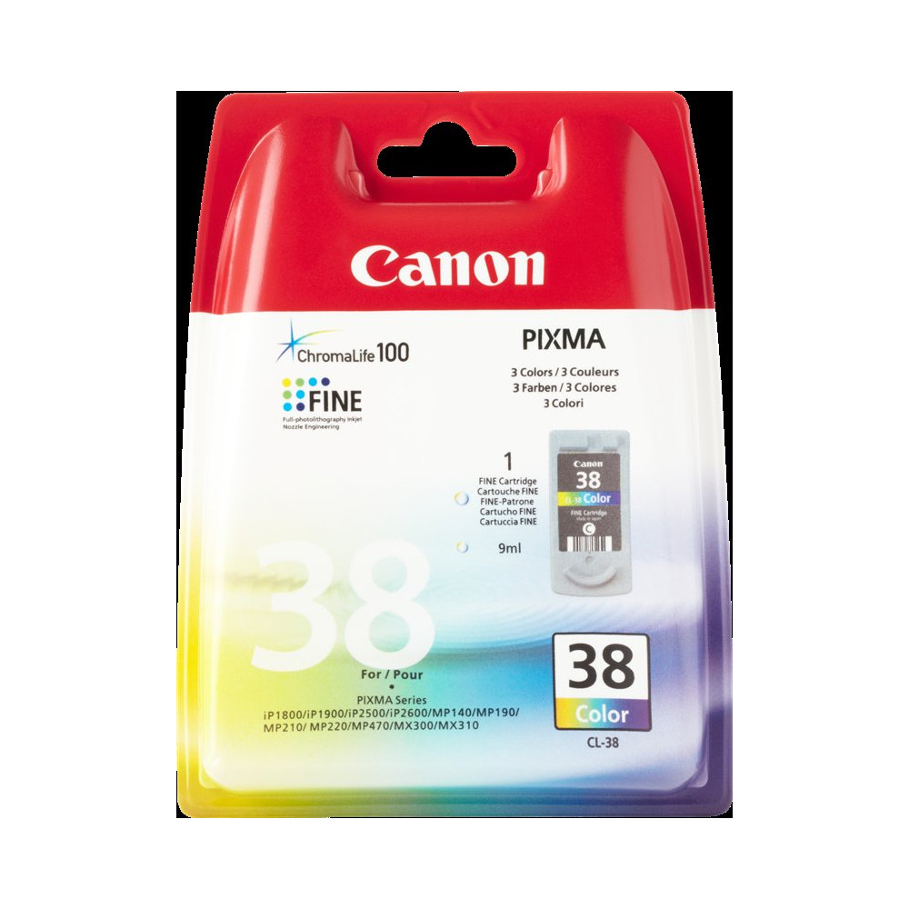 Canon CL-38 differenti colori Cartuccia d'inchiostro (2146B001)