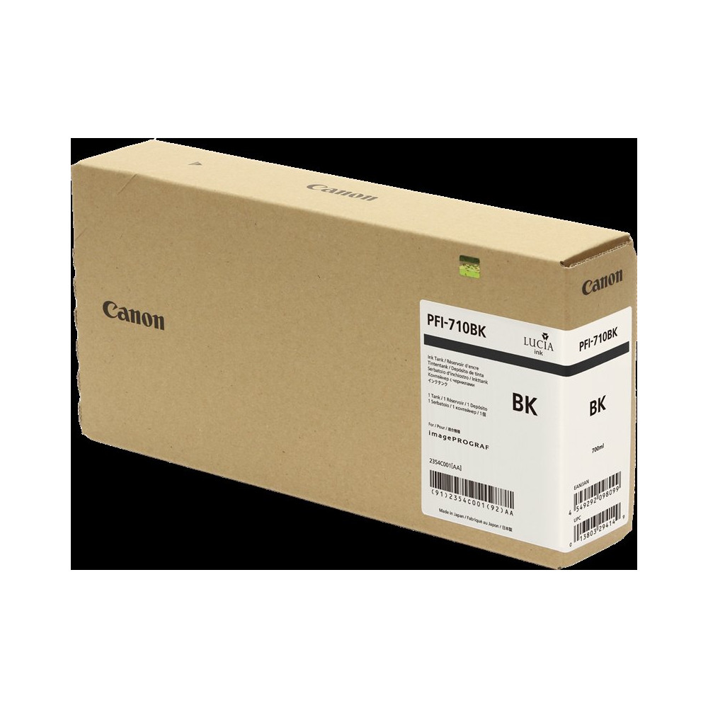 Canon PFI-710bk nero Cartuccia d'inchiostro (2354C001)