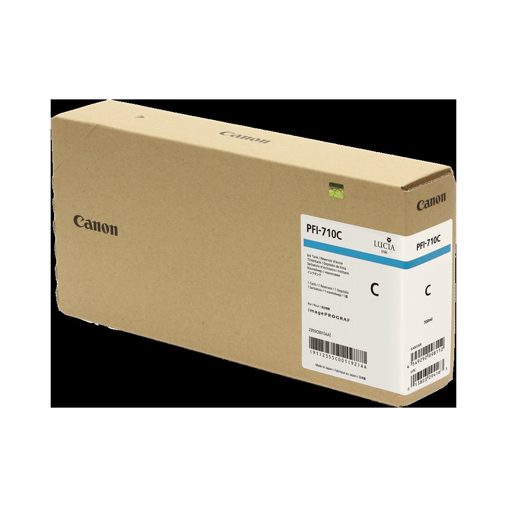 Canon PFI-710c ciano Cartuccia d'inchiostro (2355C001)