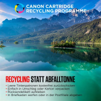 Canon PG-585XL+CL-586XL nero / ciano / magenta / giallo Value Pack (+ 10x15 cm Fotopapier 50 Blatt)