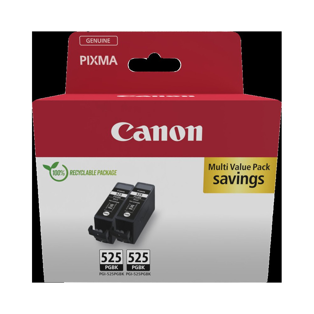 Canon PGI-525 PGBK Twin Multipack nero (4529B017)