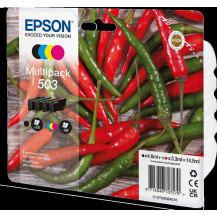 Epson 503 Multipack nero / ciano / magenta / giallo (C13T09Q64010)