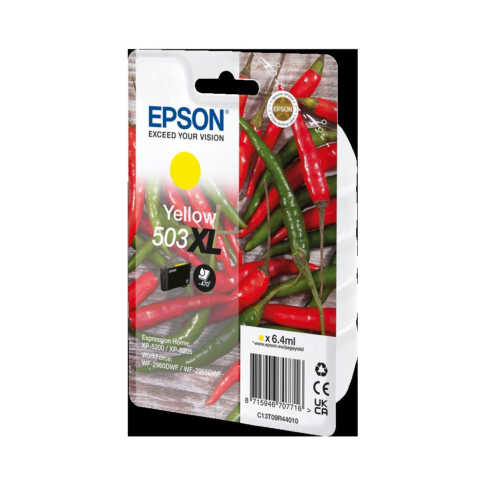 Epson 503 XL giallo Cartuccia d'inchiostro (C13T09R44010)
