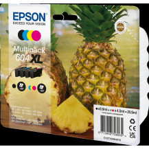 Epson 604 XL Multipack nero / ciano / magenta / giallo (C13T10H64010)