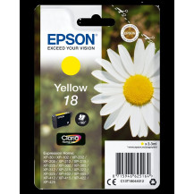 Epson 18 giallo Cartuccia d'inchiostro (C13T18044012)