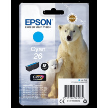 Epson 26 ciano Cartuccia d'inchiostro (C13T26124012)