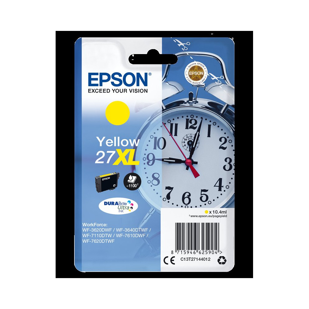 Epson 27 XL giallo Cartuccia d'inchiostro (C13T27144012)