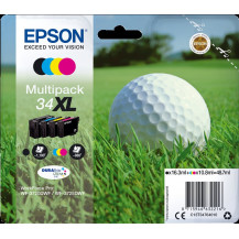 Epson 34XL Multipack nero / ciano / magenta / giallo (C13T34764010)