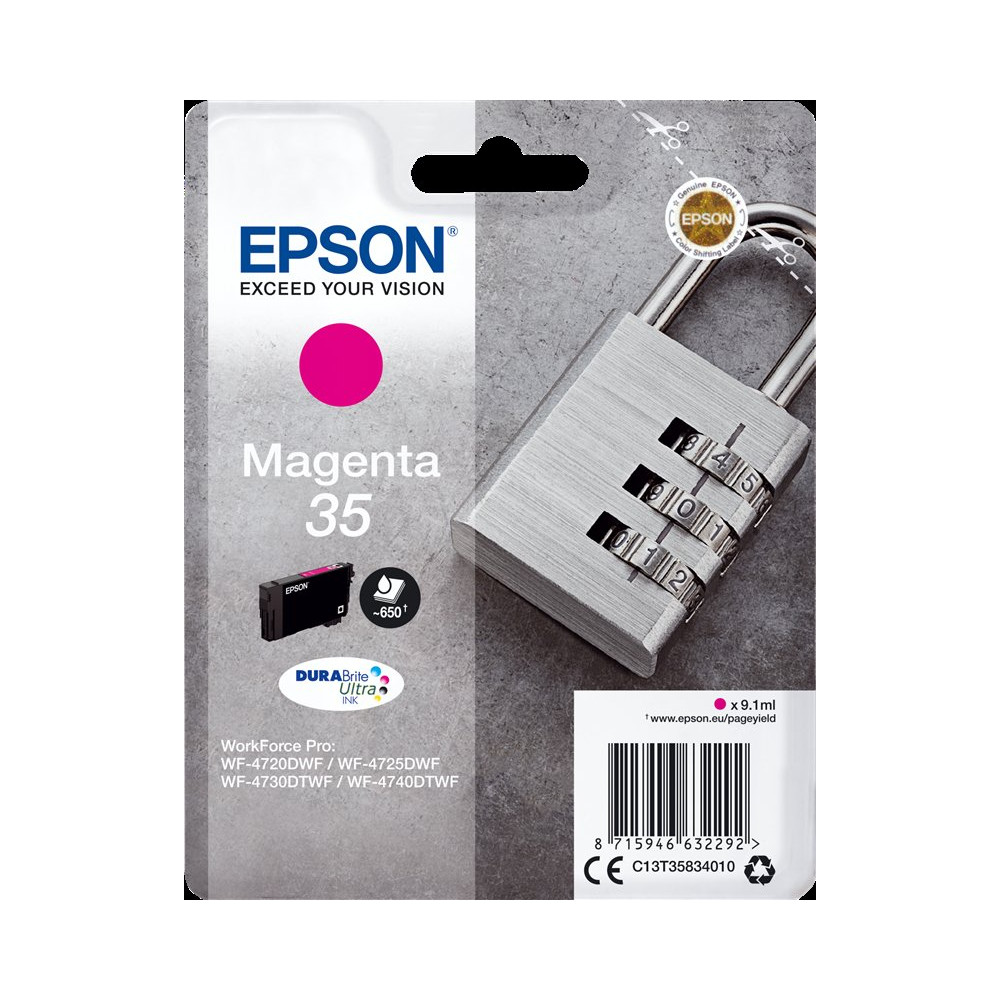 Epson 35 magenta Cartuccia d'inchiostro (C13T35834010)