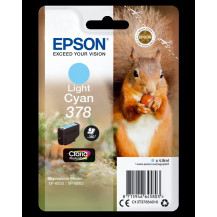 Epson 378 ciano (chiaro) Cartuccia d'inchiostro (C13T37854010)