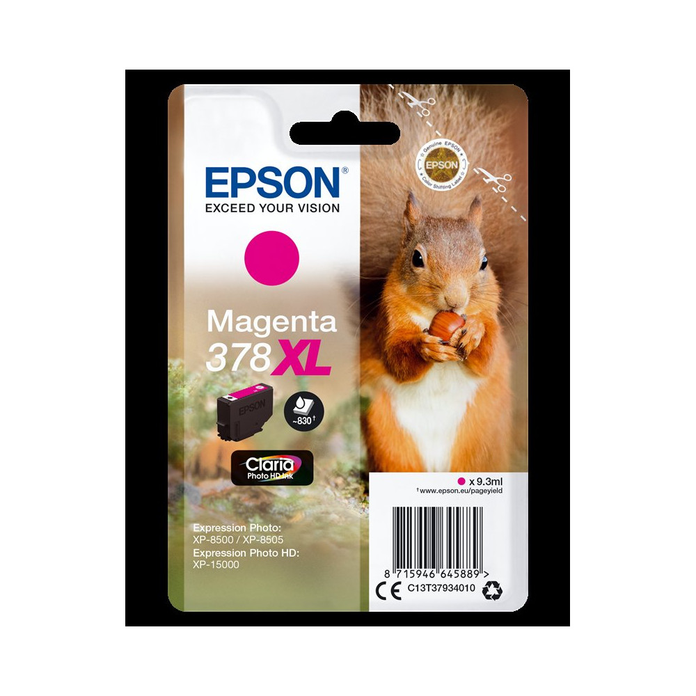 Epson 378XL magenta Cartuccia d'inchiostro (C13T37934010)