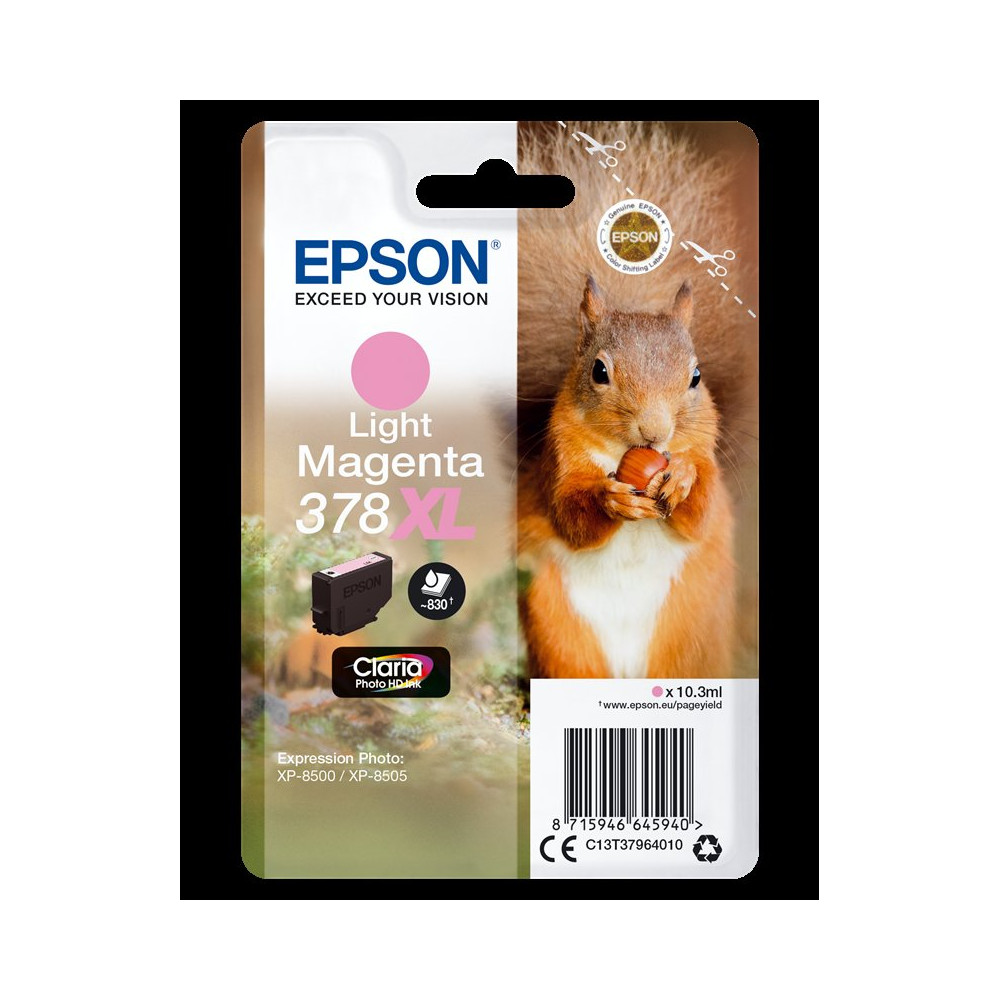 Epson 378XL magenta (chiaro) Cartuccia d'inchiostro (C13T37964010)