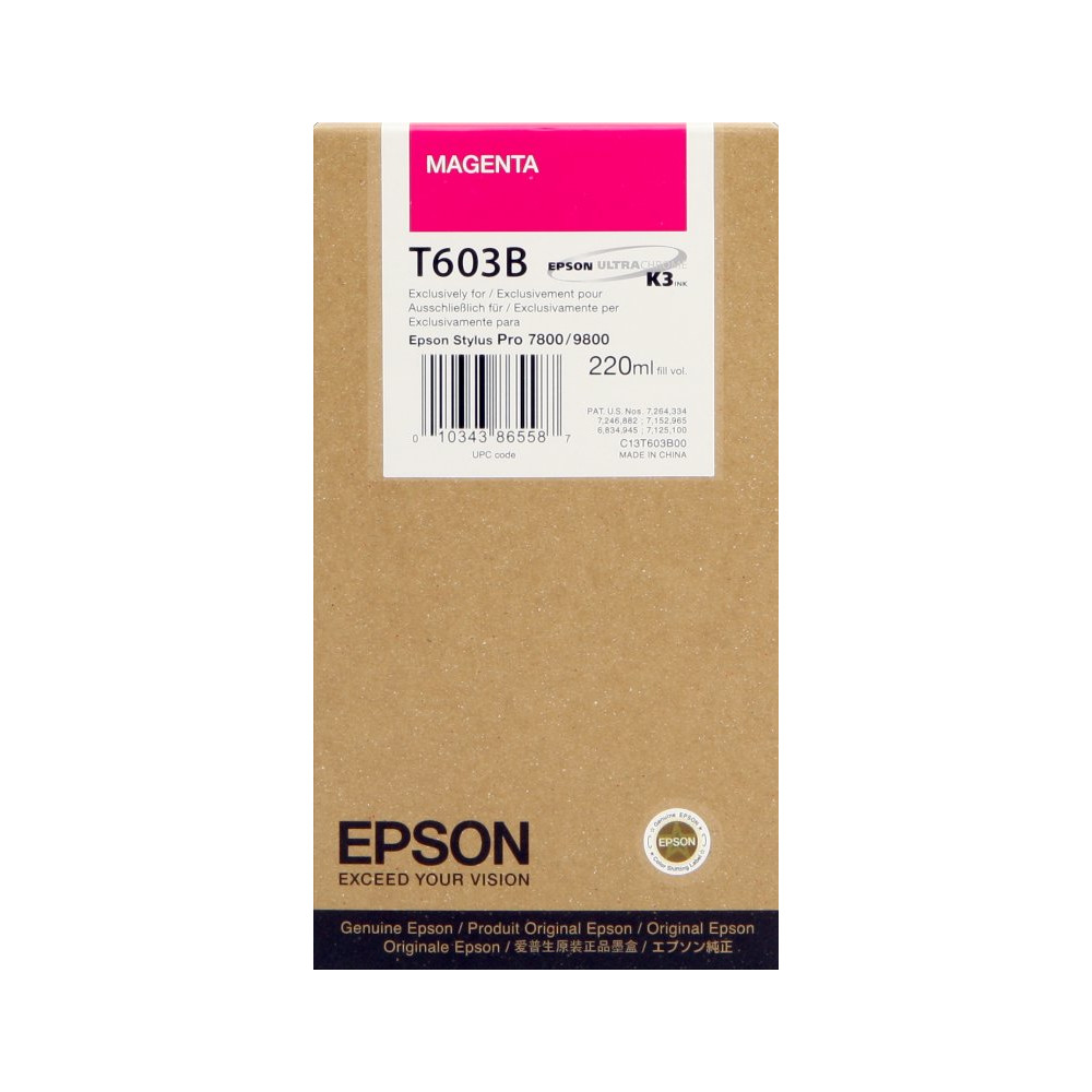 Epson T603B magenta Cartuccia d'inchiostro (C13T603B00)