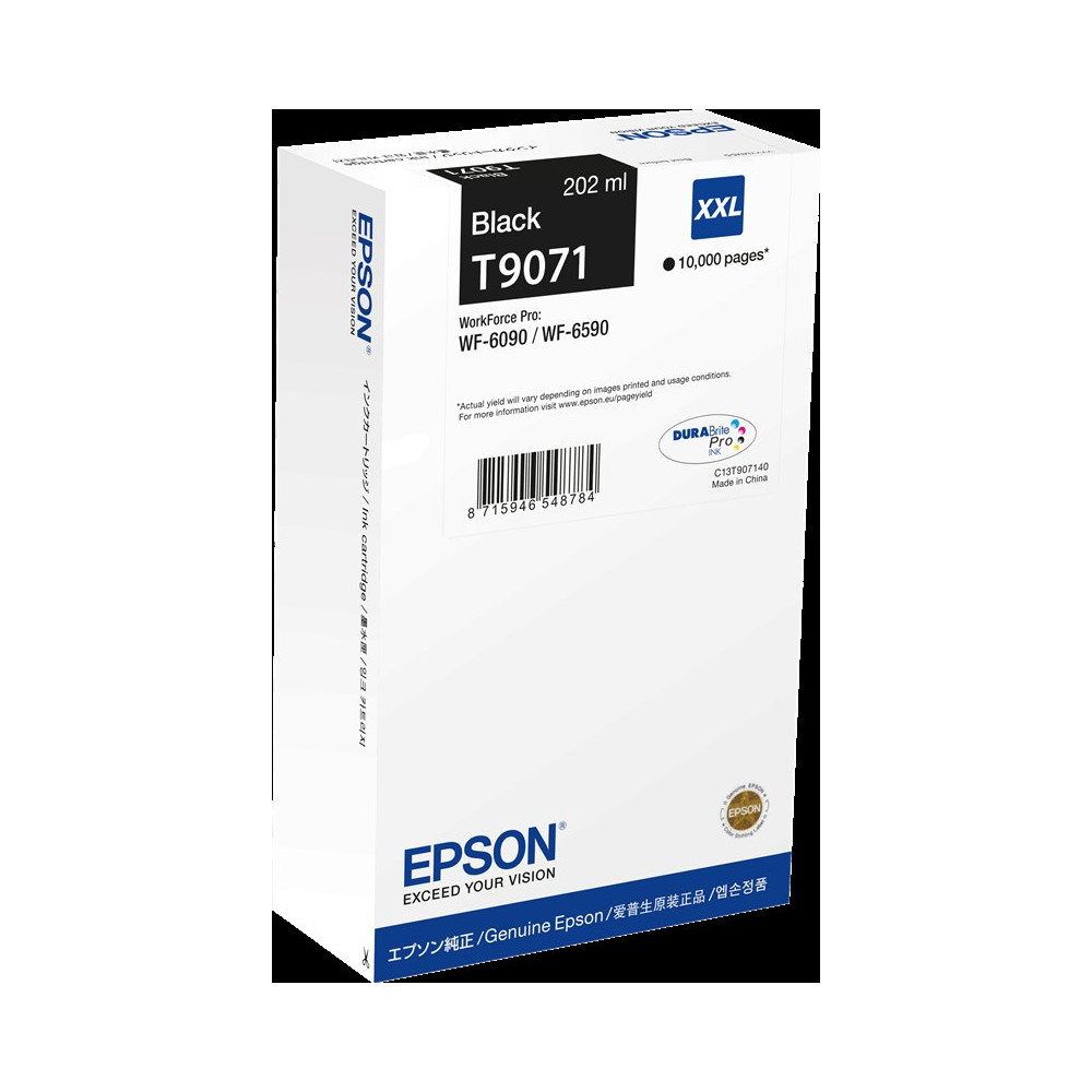 Epson T9071 XXL nero Cartuccia d'inchiostro (C13T90714N)