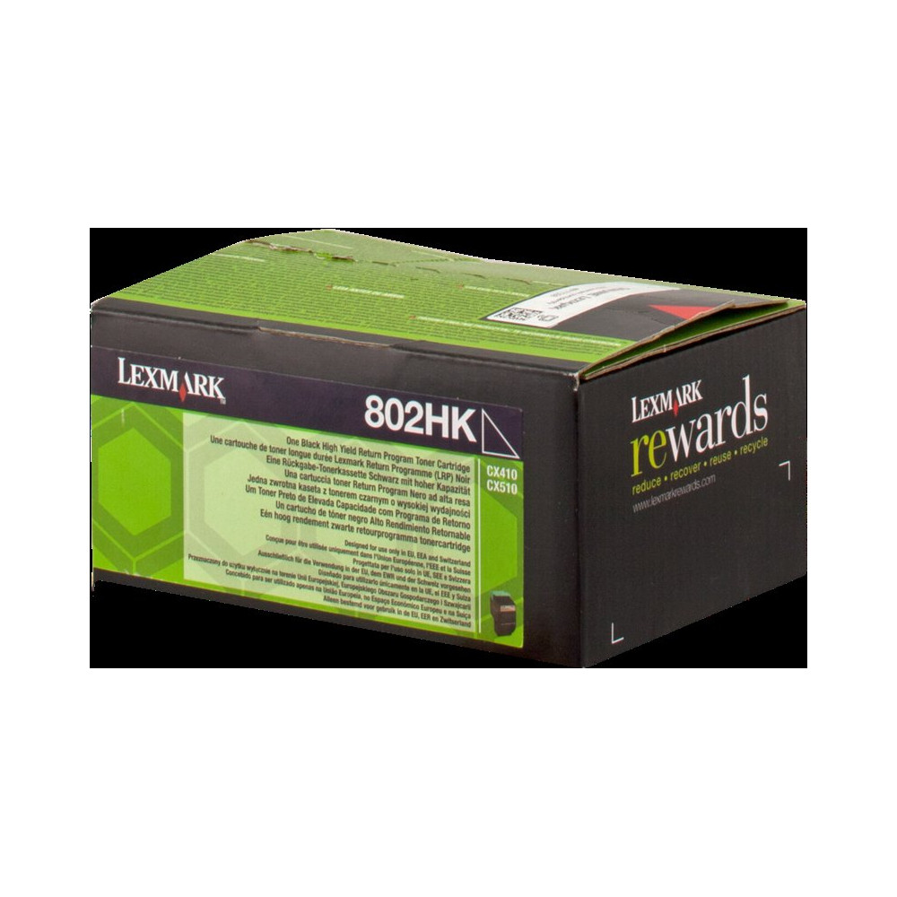 Lexmark 802HK nero toner (80C2HK0)