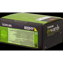 Lexmark 802HY giallo toner (80C2HY0)