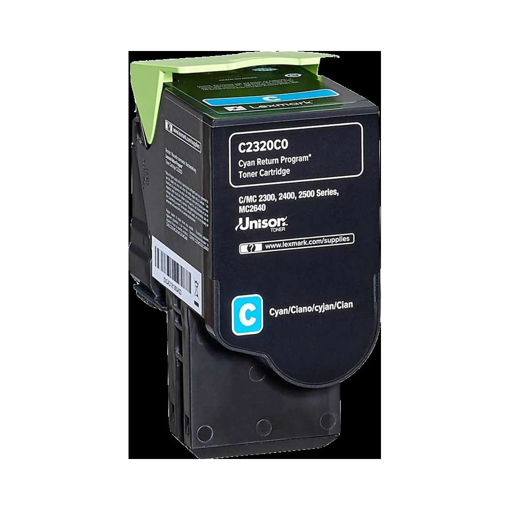 Lexmark C2320C0 ciano toner (C/MC2325/2425/2535)