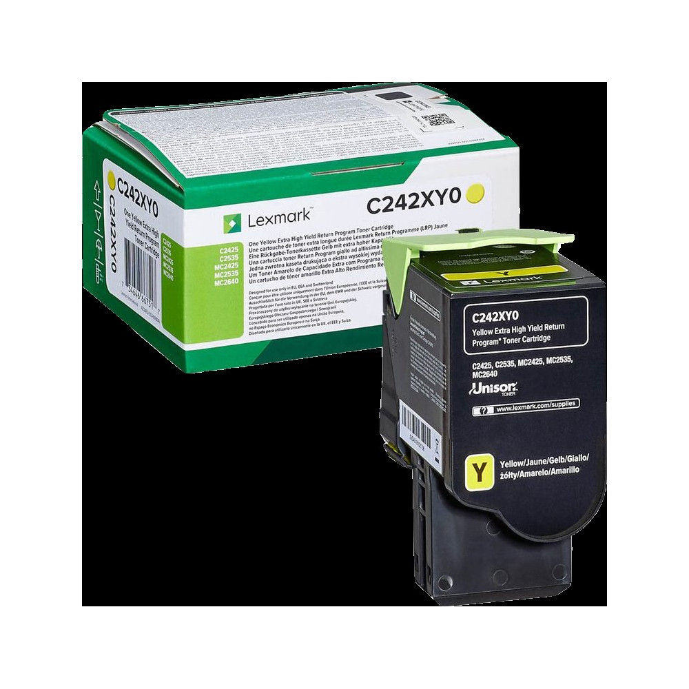 Lexmark C242XY0 giallo toner (C/MC2425/2535)