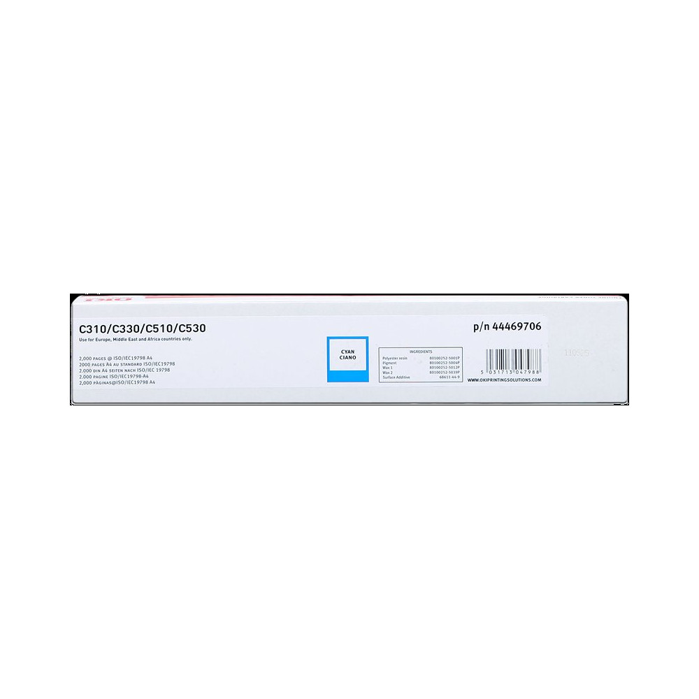 OKI 44469706 ciano toner