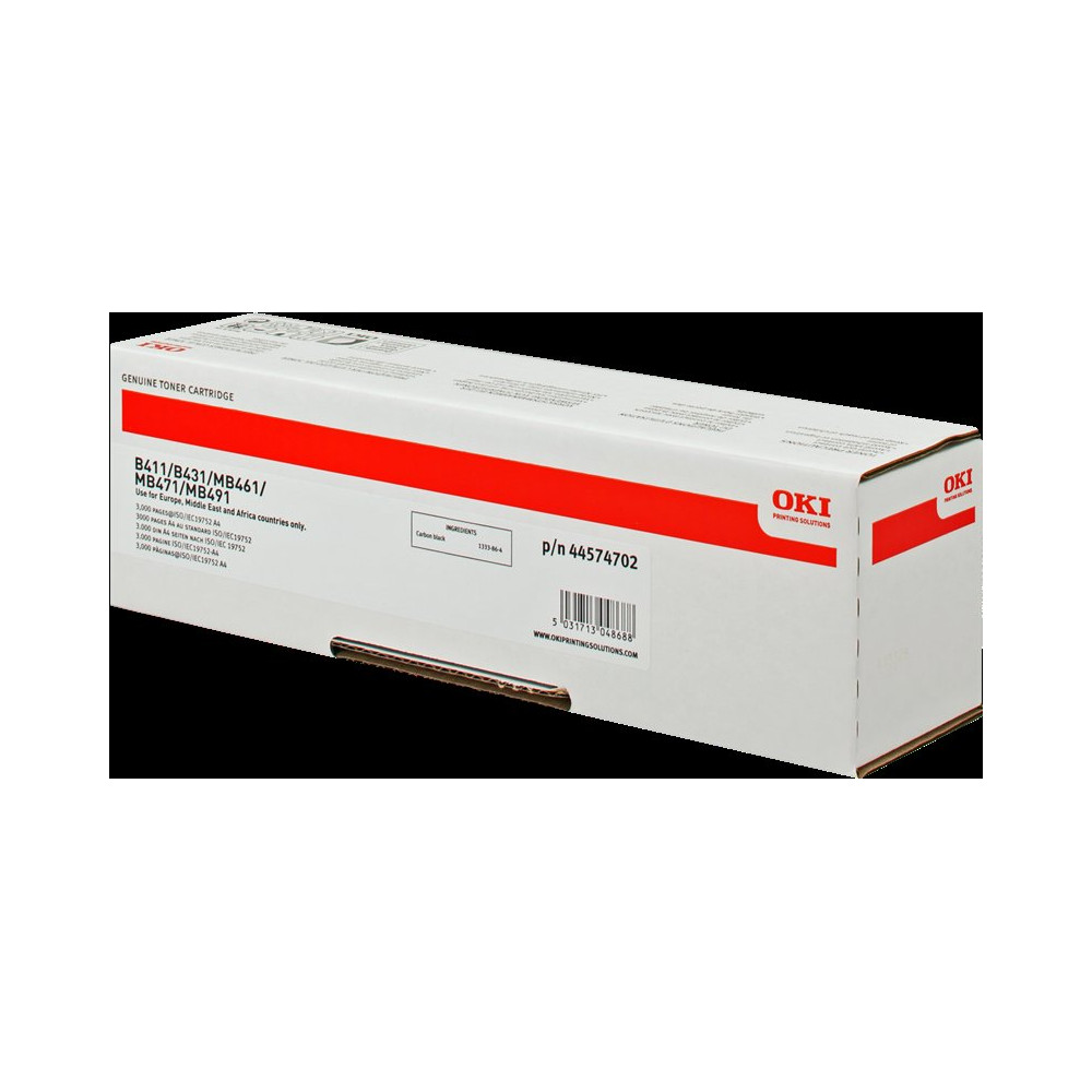 OKI 44574702 nero toner