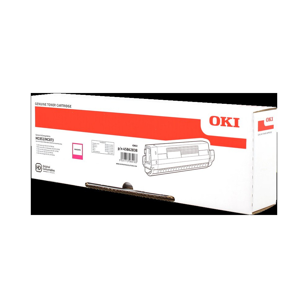 OKI 45862838 magenta toner