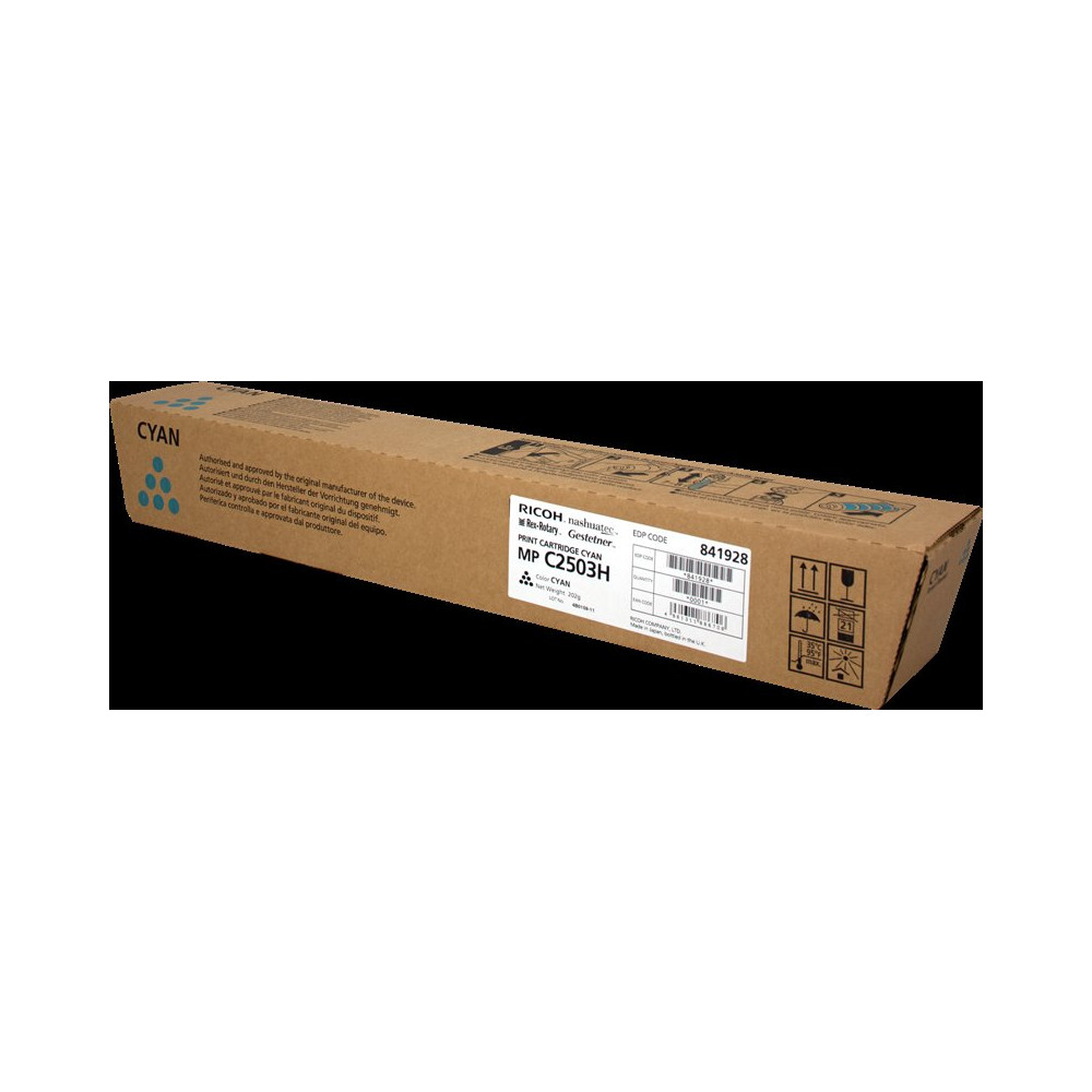 Ricoh MP C2503hc ciano toner (841928)