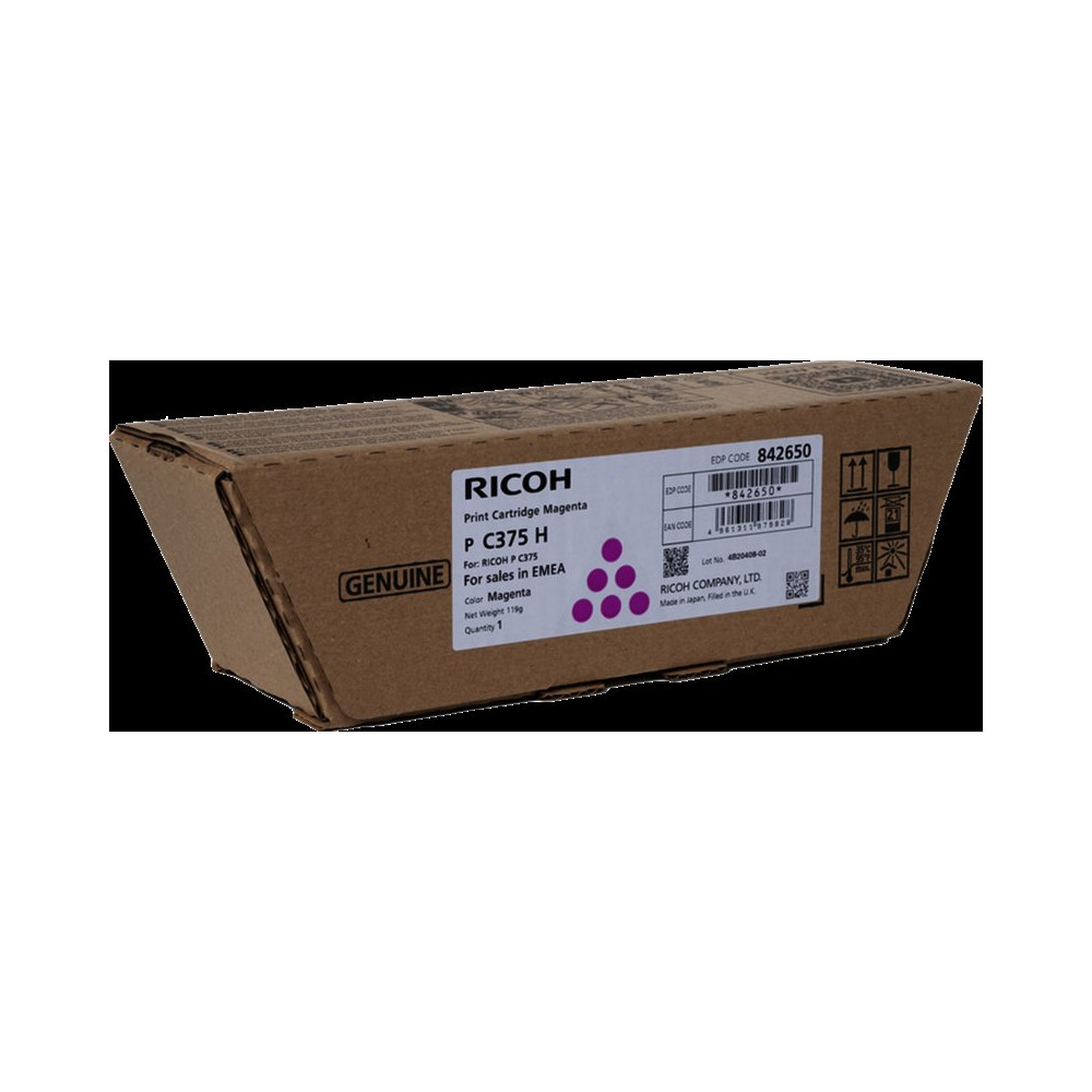 Ricoh P C375H magenta toner (842650)
