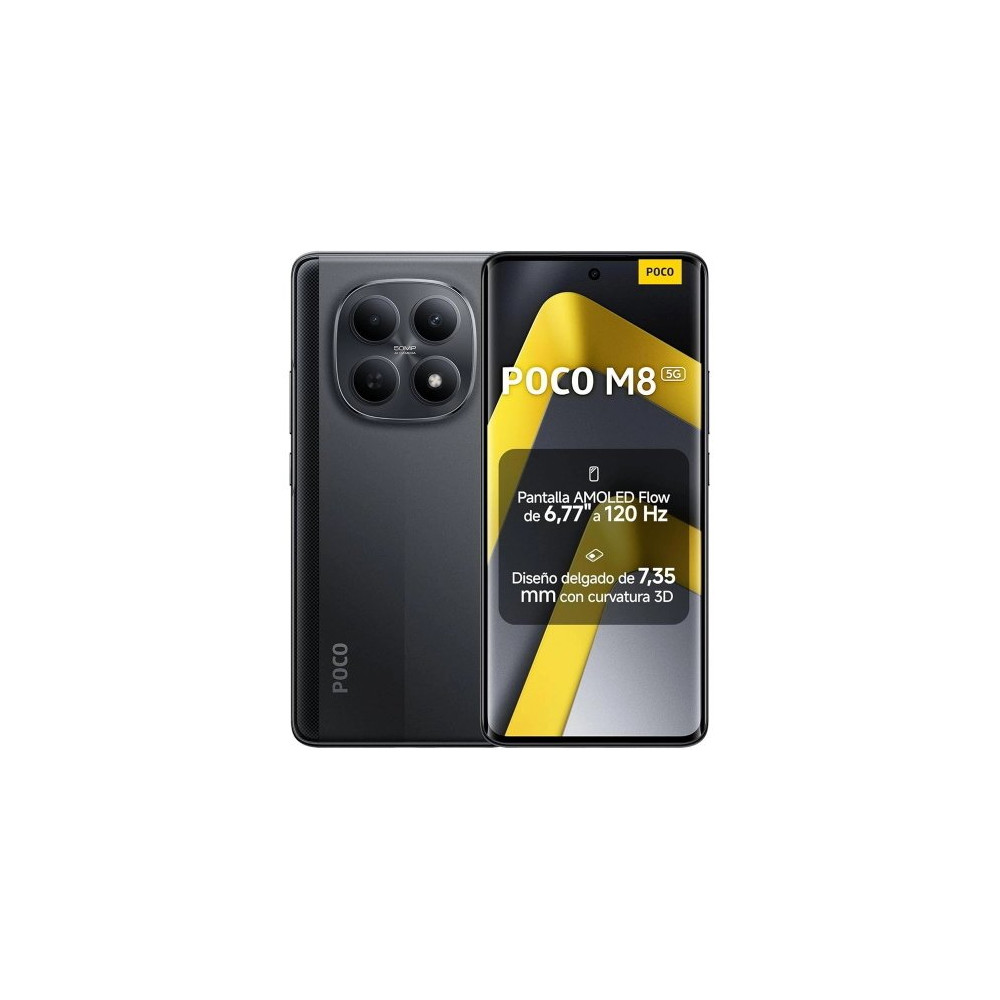 XIAOMI POCO M8 5G DUAL SIM 6.77" OCTA CORE 512GB RAM 8GB 5G NFC EUROPA BLACK
